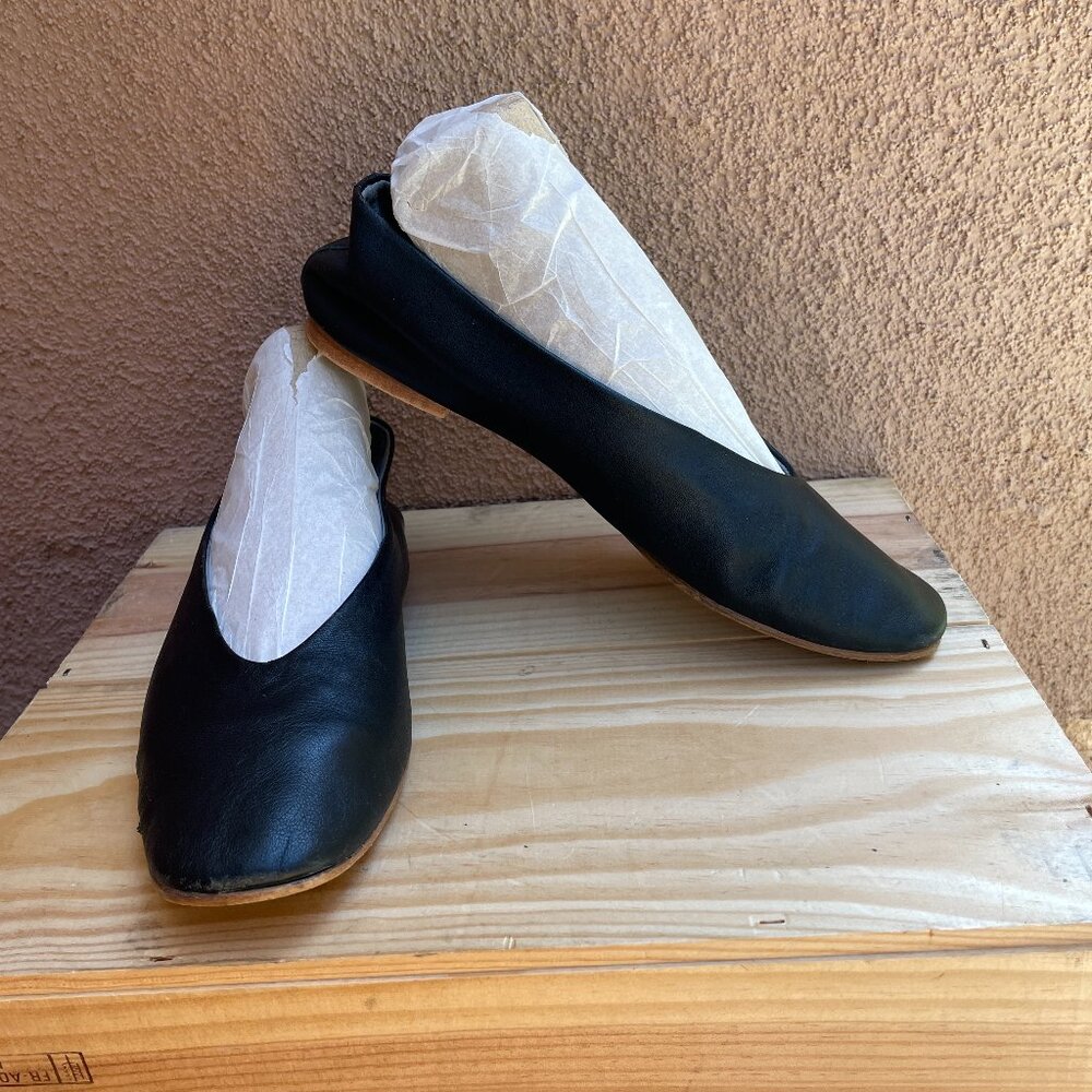 Topshop black leather ballet flats Camper Casi Casi Gray Matters Mildred